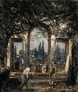 Villa Medici, Pavillion of Ariadn VELAZQUEZ, Diego Rodriguez de Silva y